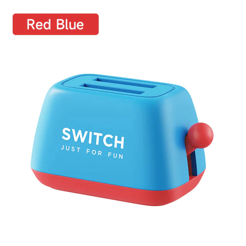 Hagibis Switch Game Card Case for Nintendo Switch Lite/ OLED Toaster Storage Holder Cute Portable Creativity Protective Cover