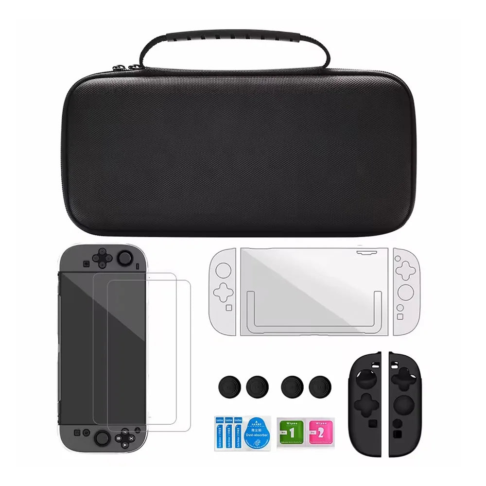 Buy Storage Travel Bag for Switch 2 Silicone Cover Grips Portable Carrying Protective Case Film Set for N Switch 2 NS2 Game