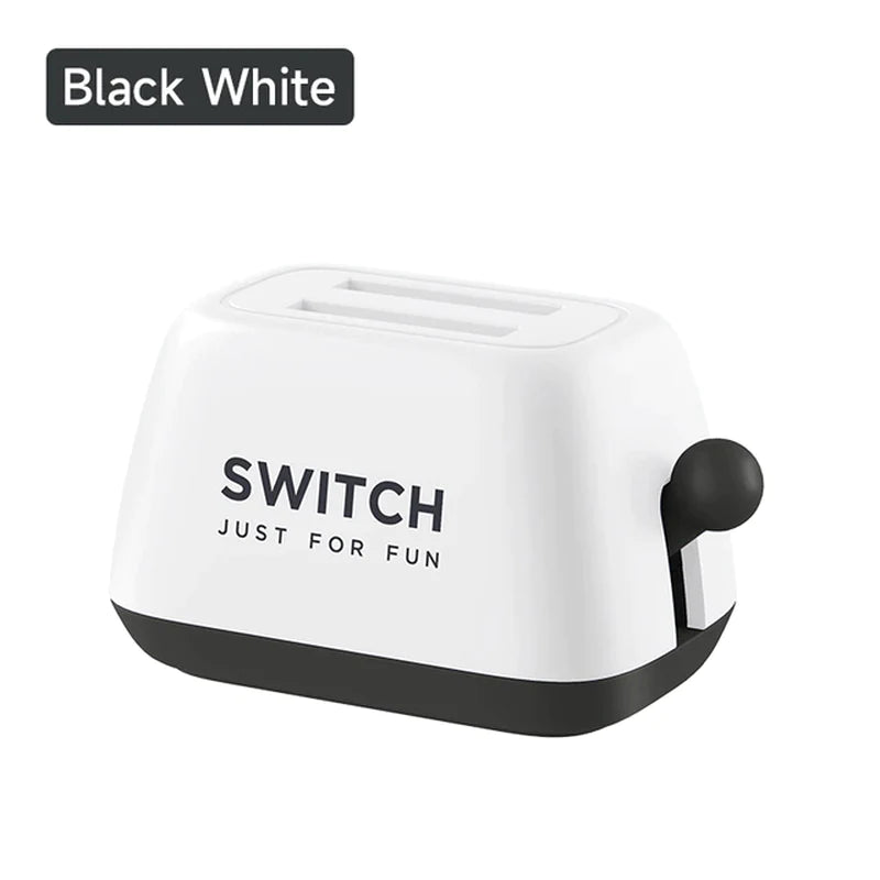 Hagibis Switch Game Card Case for Nintendo Switch Lite/ OLED Toaster Storage Holder Cute Portable Creativity Protective Cover
